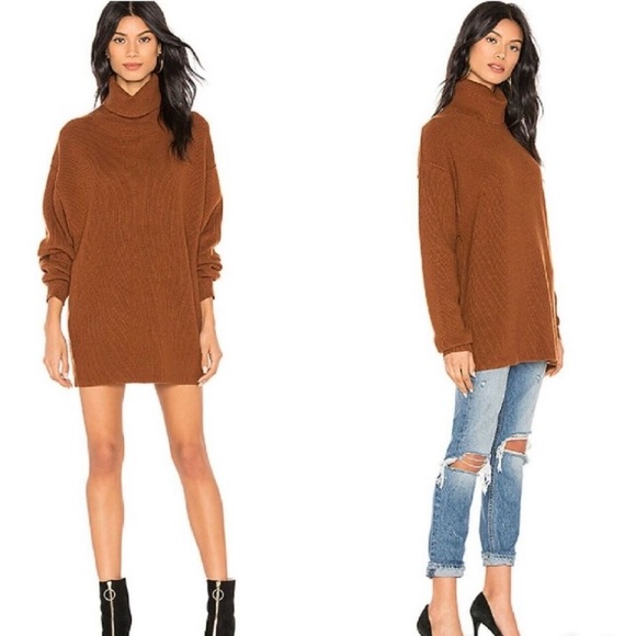 Free People Sweaters - Free People Softy Structured Knit Tunic Sweater